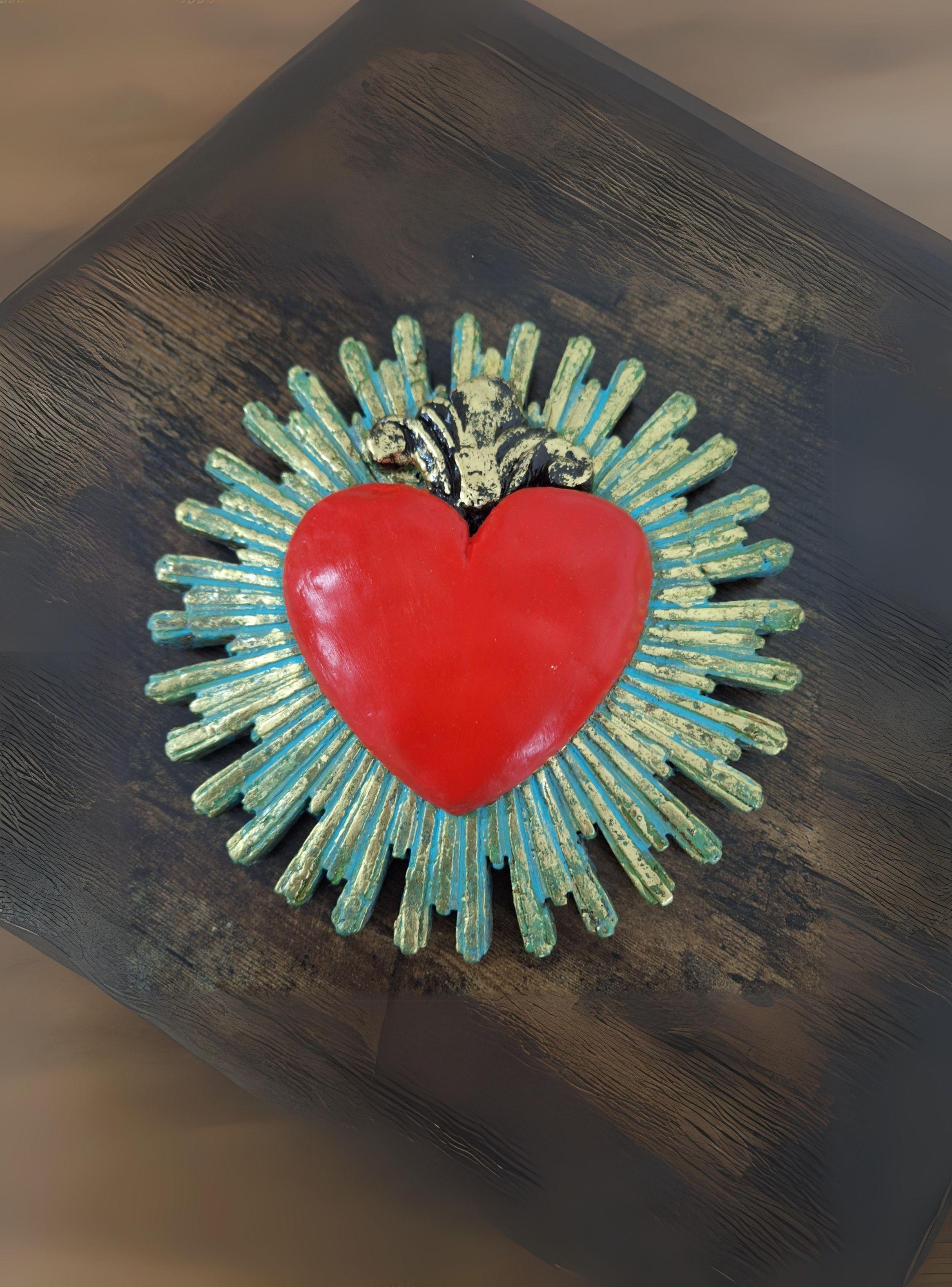Sagrado Corazón Rojo-2