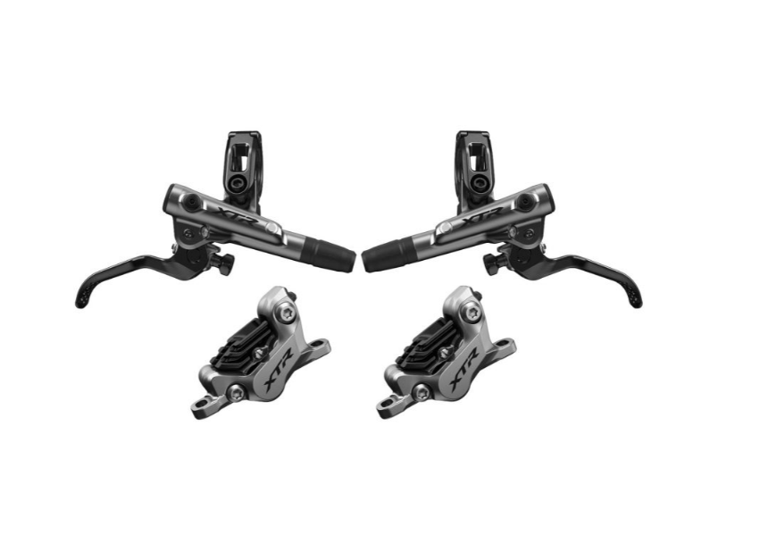 FRENOS HIDRÁULICOS 4 PISTONES SHIMANO XTR M9120 DELANTERO/TRASERO-3