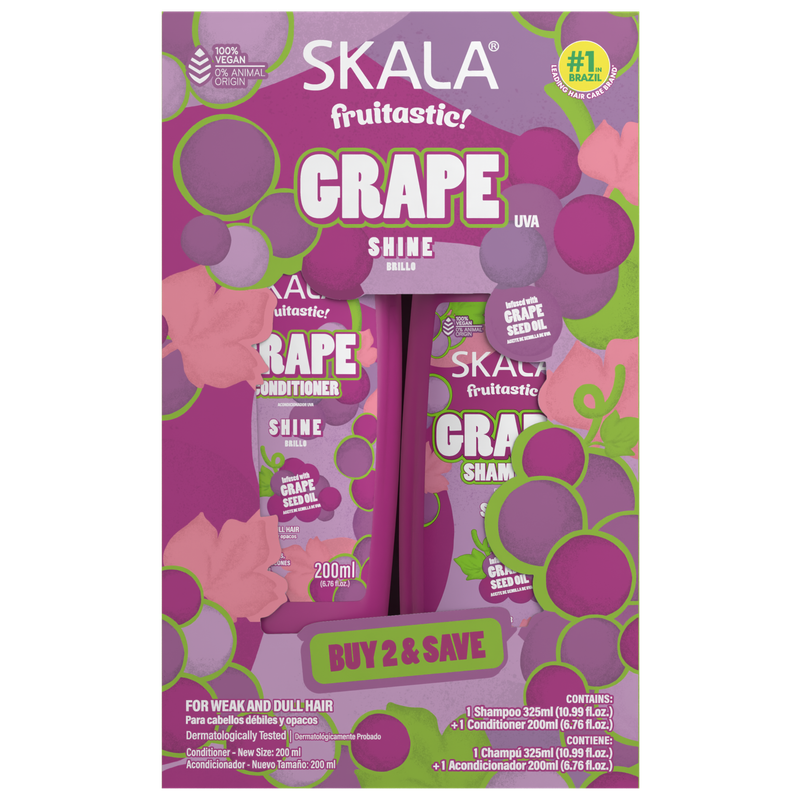 Kit Skala Shampoo Y Acondicionador Skala Uva Fruitastic 325Ml-1