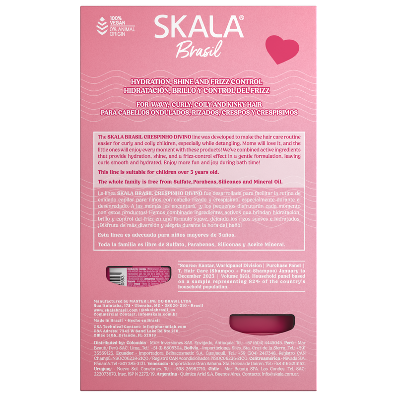 Kit Skala Shampoo Y Acondicionador Skala Crespinho Divino 325Ml-1