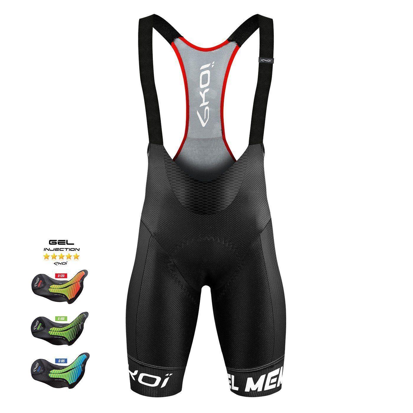 Calza Ciclismo Corta Hombre Pro Gel Memory Confort EVO-0