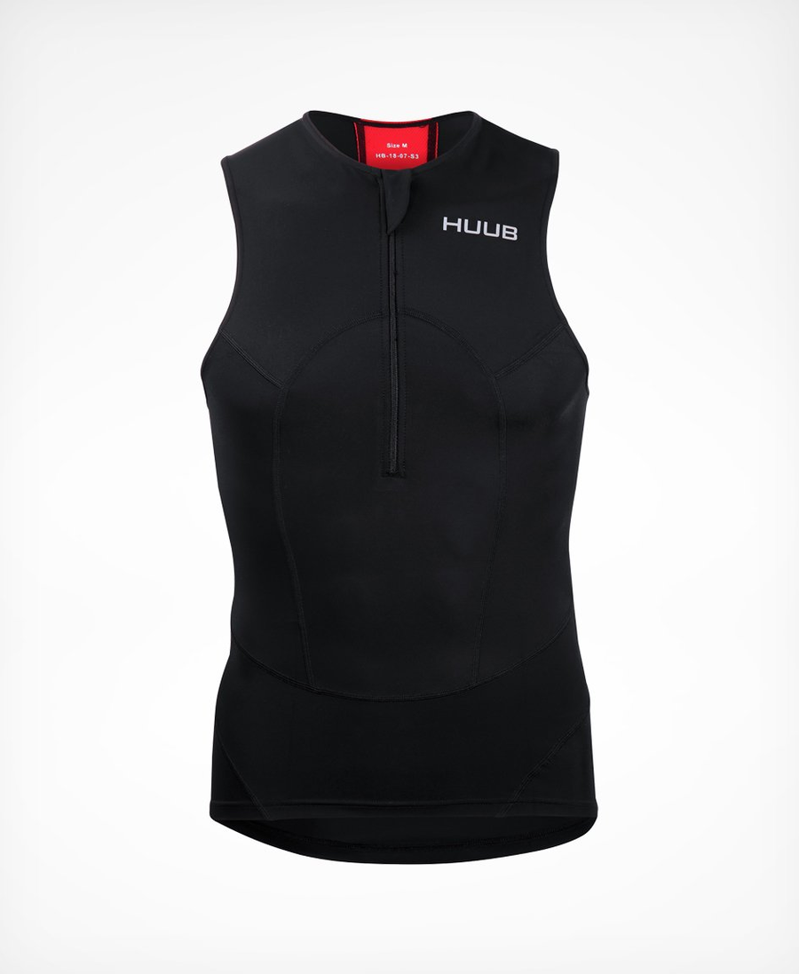 Top Triatlón Tri Top Hombre Essential - Negro - HUUB-0