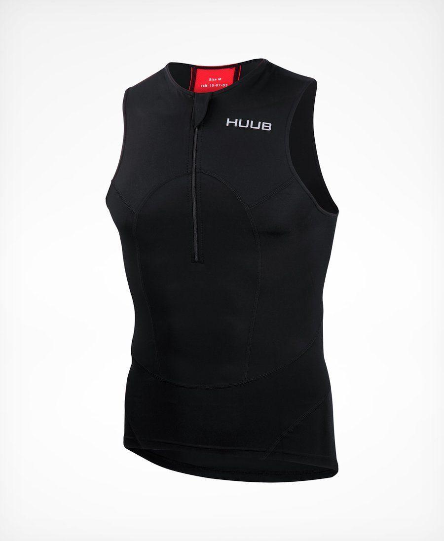 Top Triatlón Tri Top Hombre Essential - Negro - HUUB-2