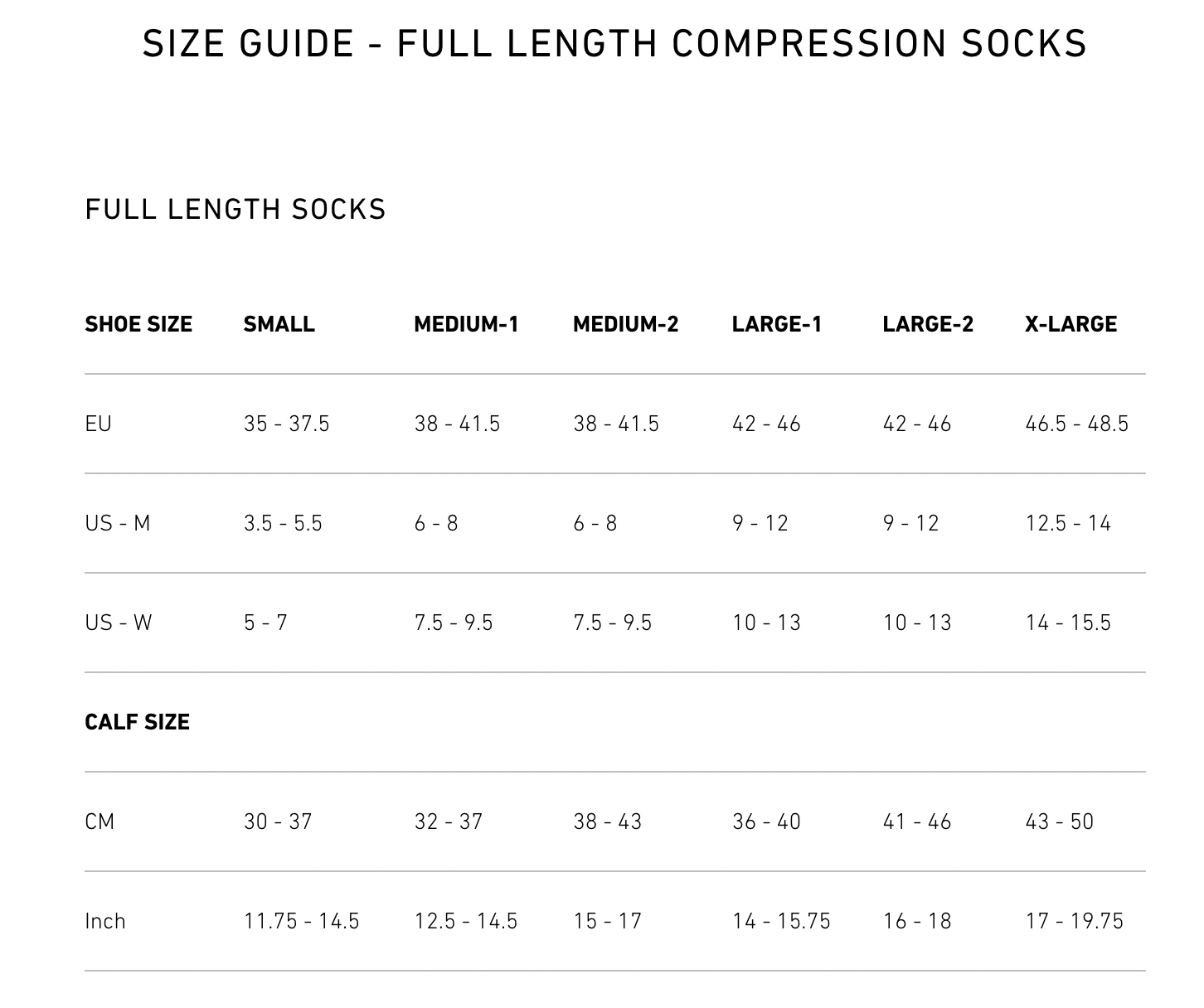 Calcetines de Compresión 24/7 Compression - Black/Black - 2XU-2