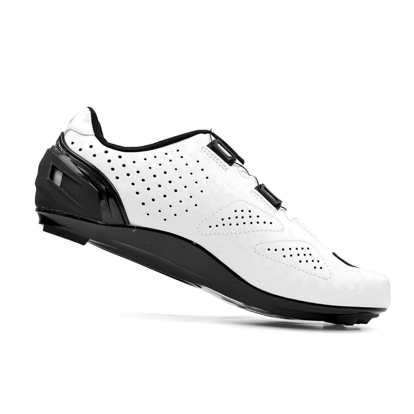 Zapato de Ruta Ciclismo Ekoi STRADA Cristal Evo2 Blanco-5