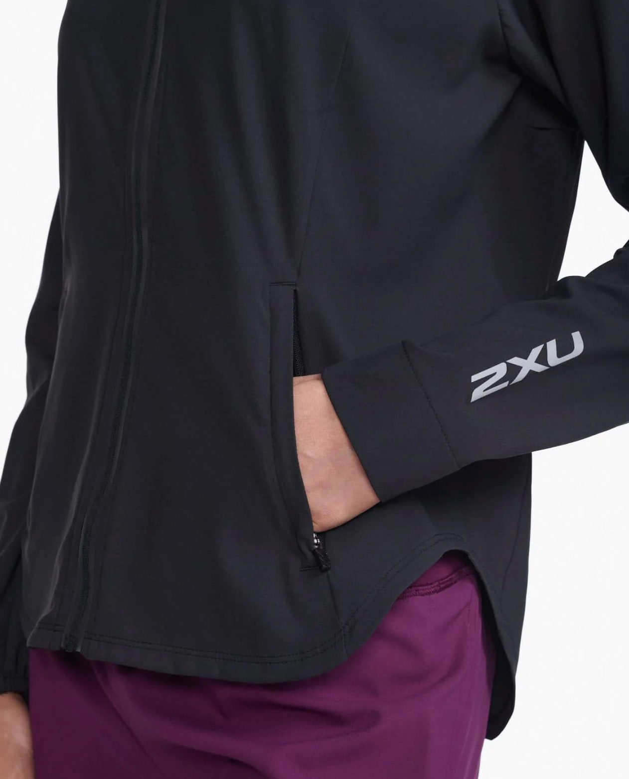Chaqueta Mujer Aero Jacket Black/Silver Reflective - Negro - 2XU-5