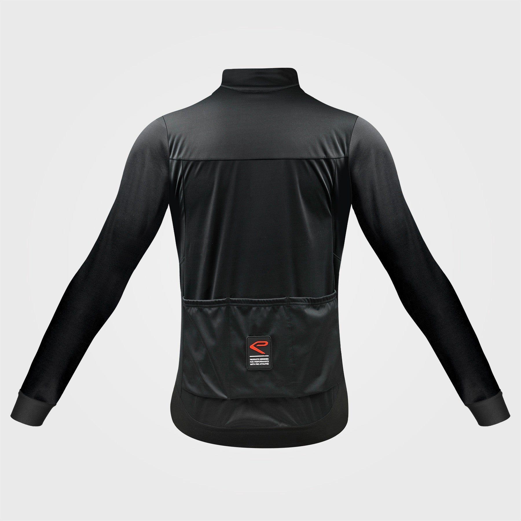 Chaqueta Cortaviento Térmica Polartec hombre - Negro - EKOI-2