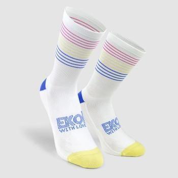Calcetines Ciclismo de Mujer EKOI SOPHIE Blanco-0