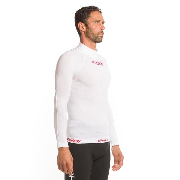 Primera Capa Cuello Alto hombre Thermo  - Blanco - Ekoi-1