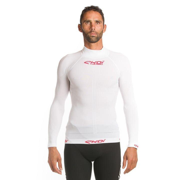 Primera Capa Cuello Alto hombre Thermo  - Blanco - Ekoi-0