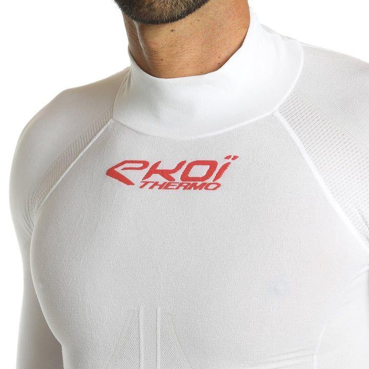Primera Capa Cuello Alto hombre Thermo  - Blanco - Ekoi-3