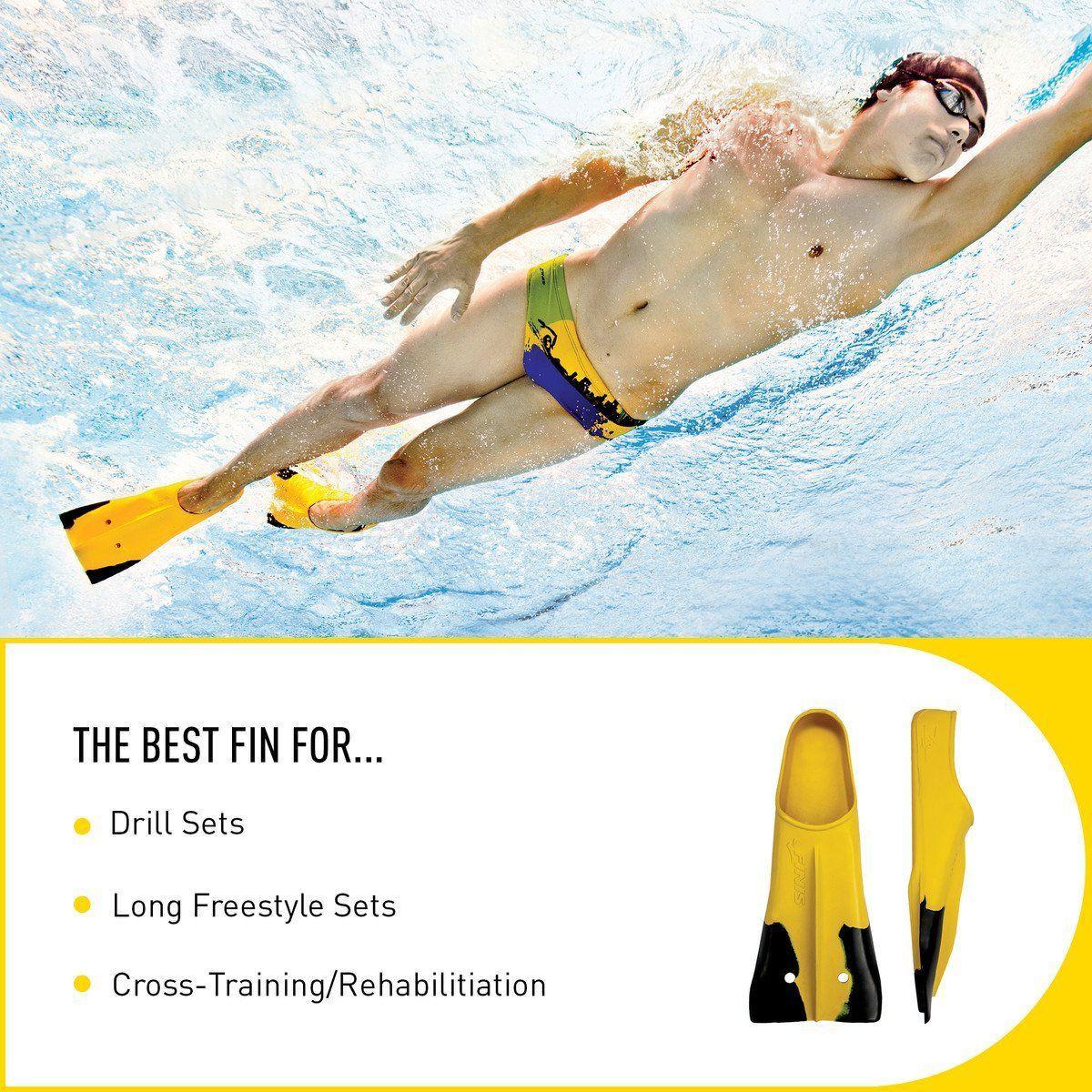 Aletas Para Natacion Finis Z2 Gold Zoomers®-3