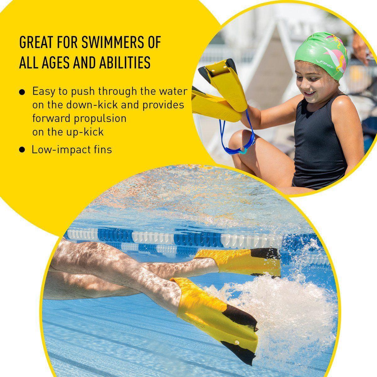 Aletas Para Natacion Finis Z2 Gold Zoomers®-4