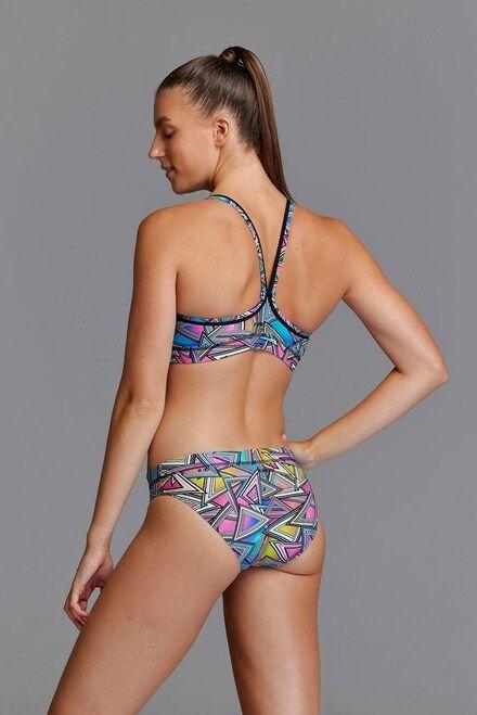 Ladies Sports Top - Prism Break - Funkita-2