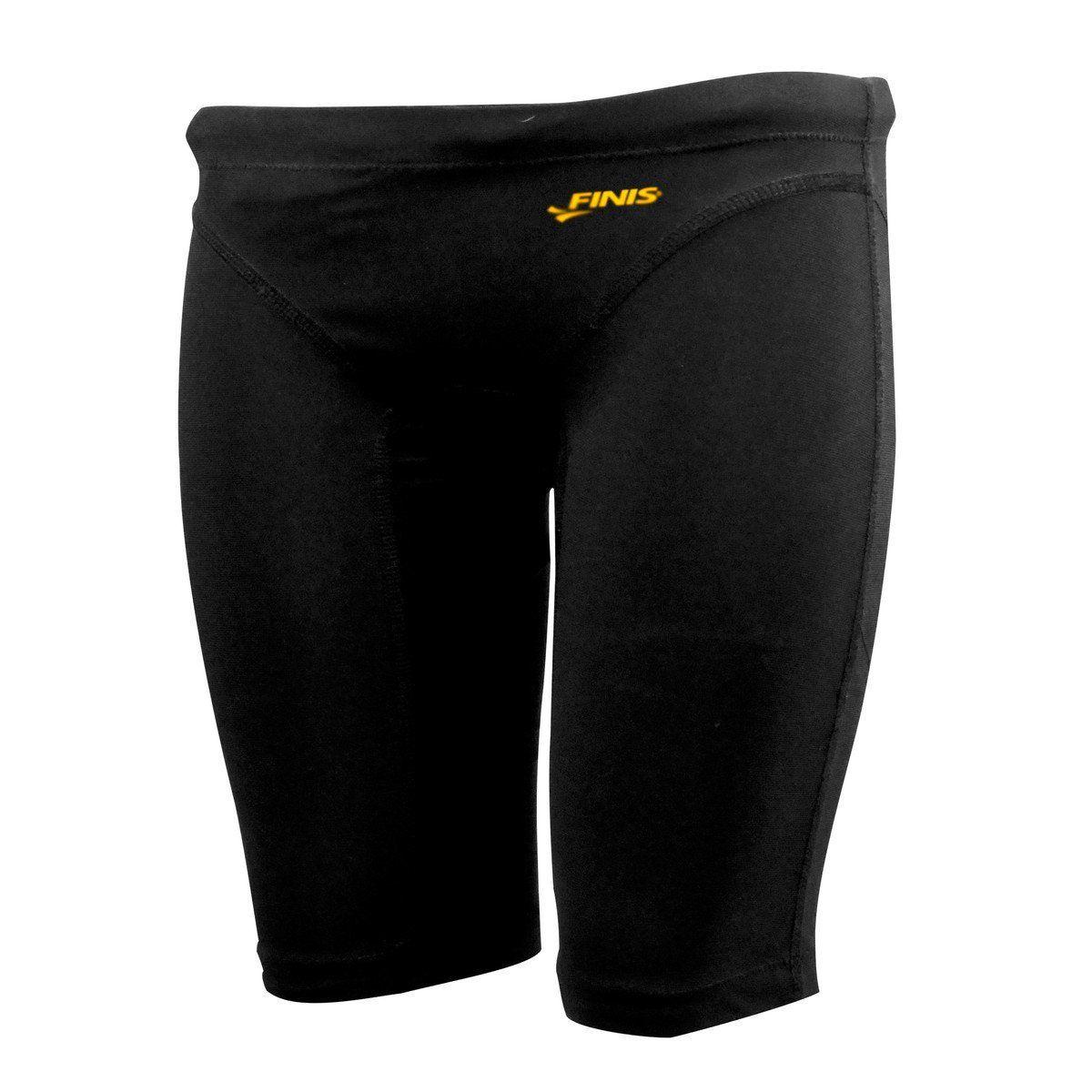 Traje De Baño Natacion Niño Finis Fuse Jr Jammer Black-0