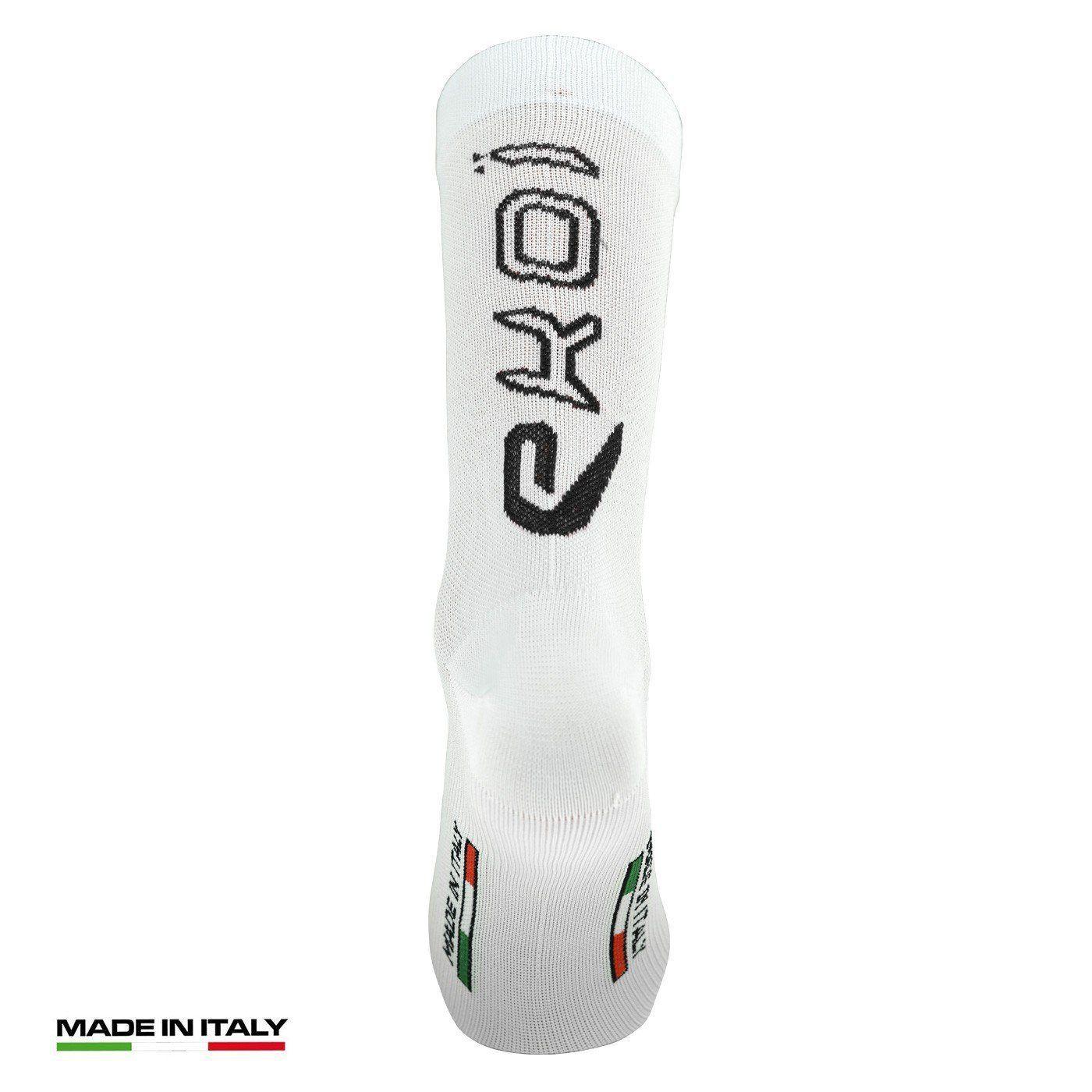 Calcetines Ciclismo Line Pro White / Black Summer - EKOI-1