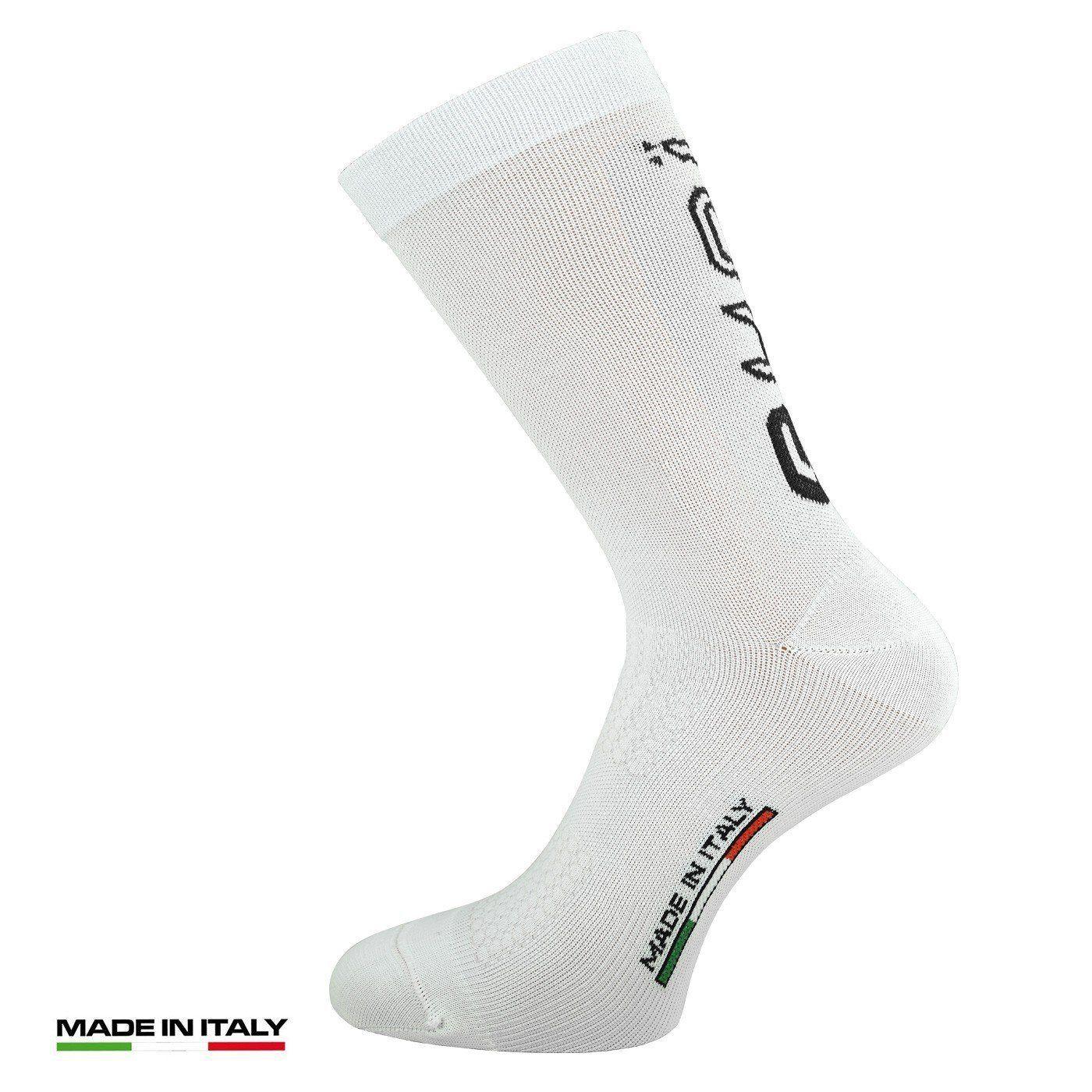 Calcetines Ciclismo Line Pro White / Black Summer - EKOI-0