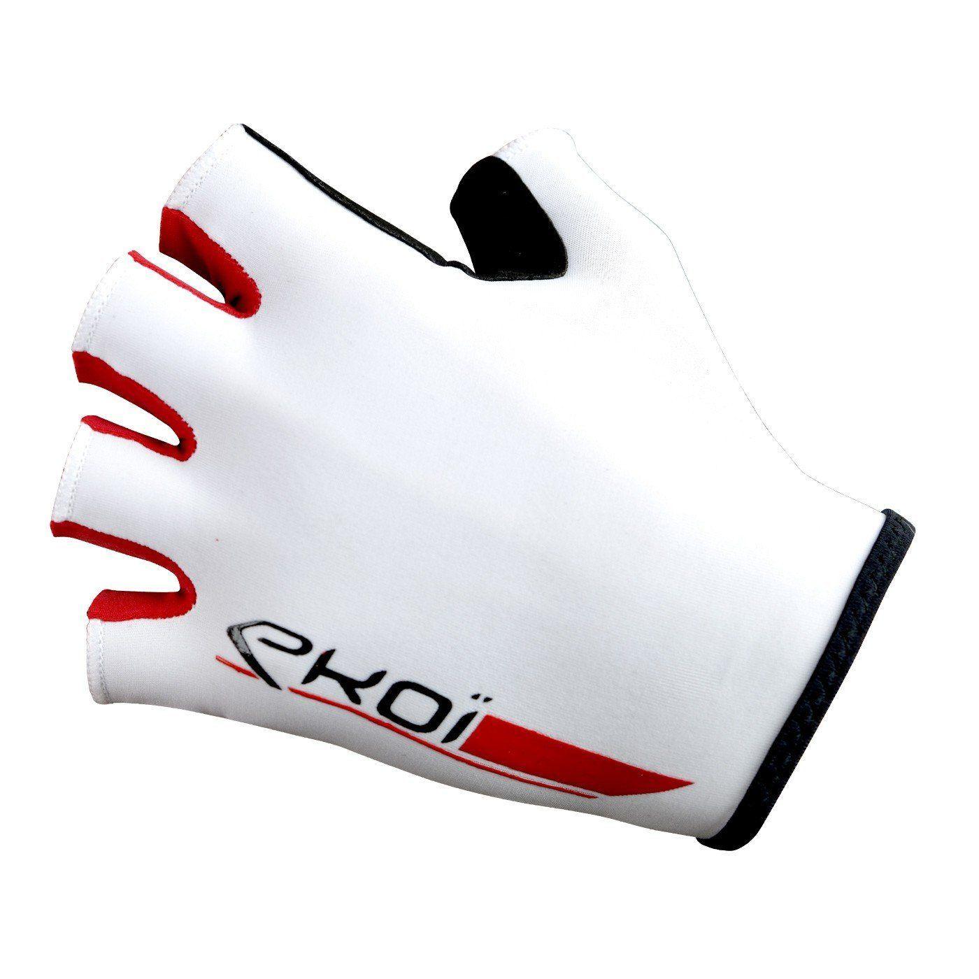 Guante Ciclismo Verano Ekoi Road White-1