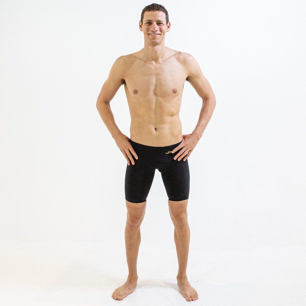 Traje De Baño Natacion Hombre Finis Fuse Jammer Black-0