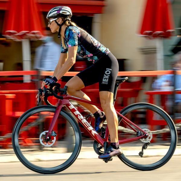 Calza Corta Ciclismo Mujer EKOI Hella Negro-4