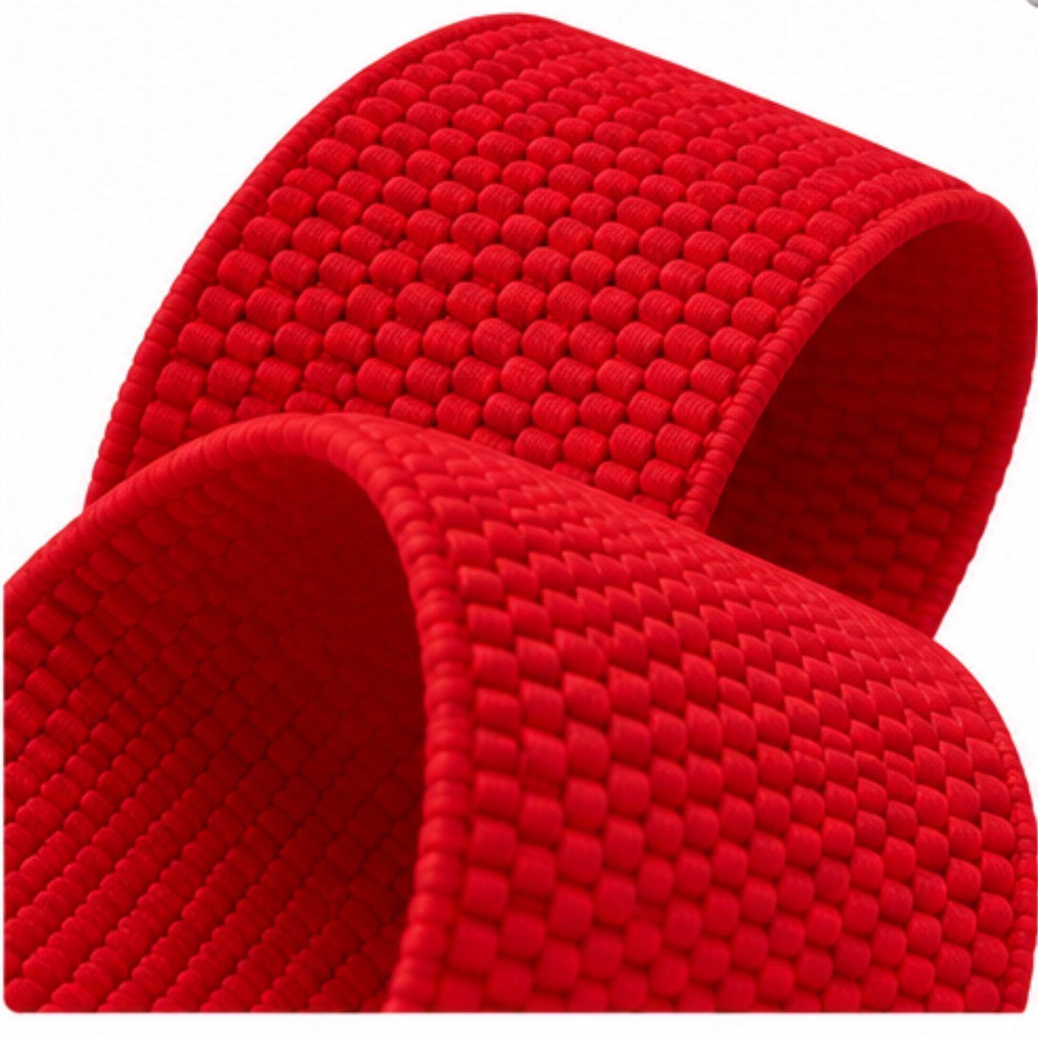 Cinturón mujer elasticado ancho 6 cm diseño hebilla gancho-0