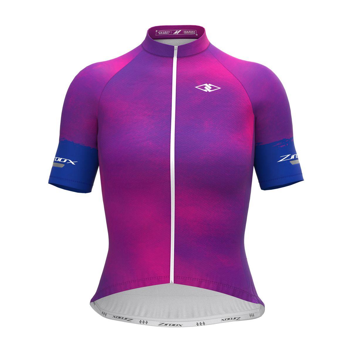 Tricota corta Milan Batik Violeta Ziroox-0