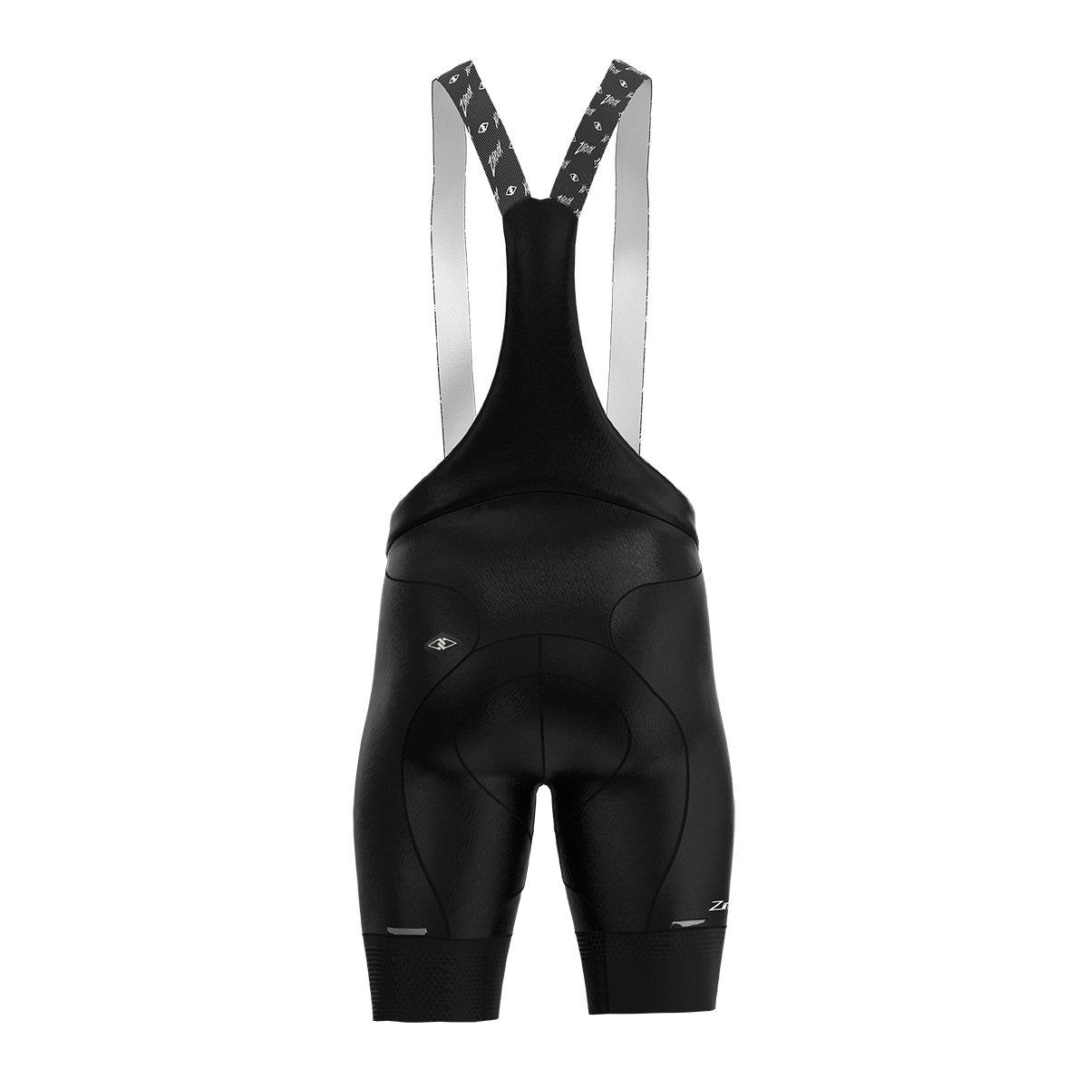 Calza con tirantes Race Negro Ziroox-2