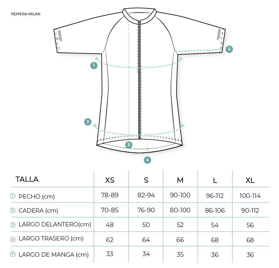 Tricota corta Milan Flow Petroleo Ziroox-5