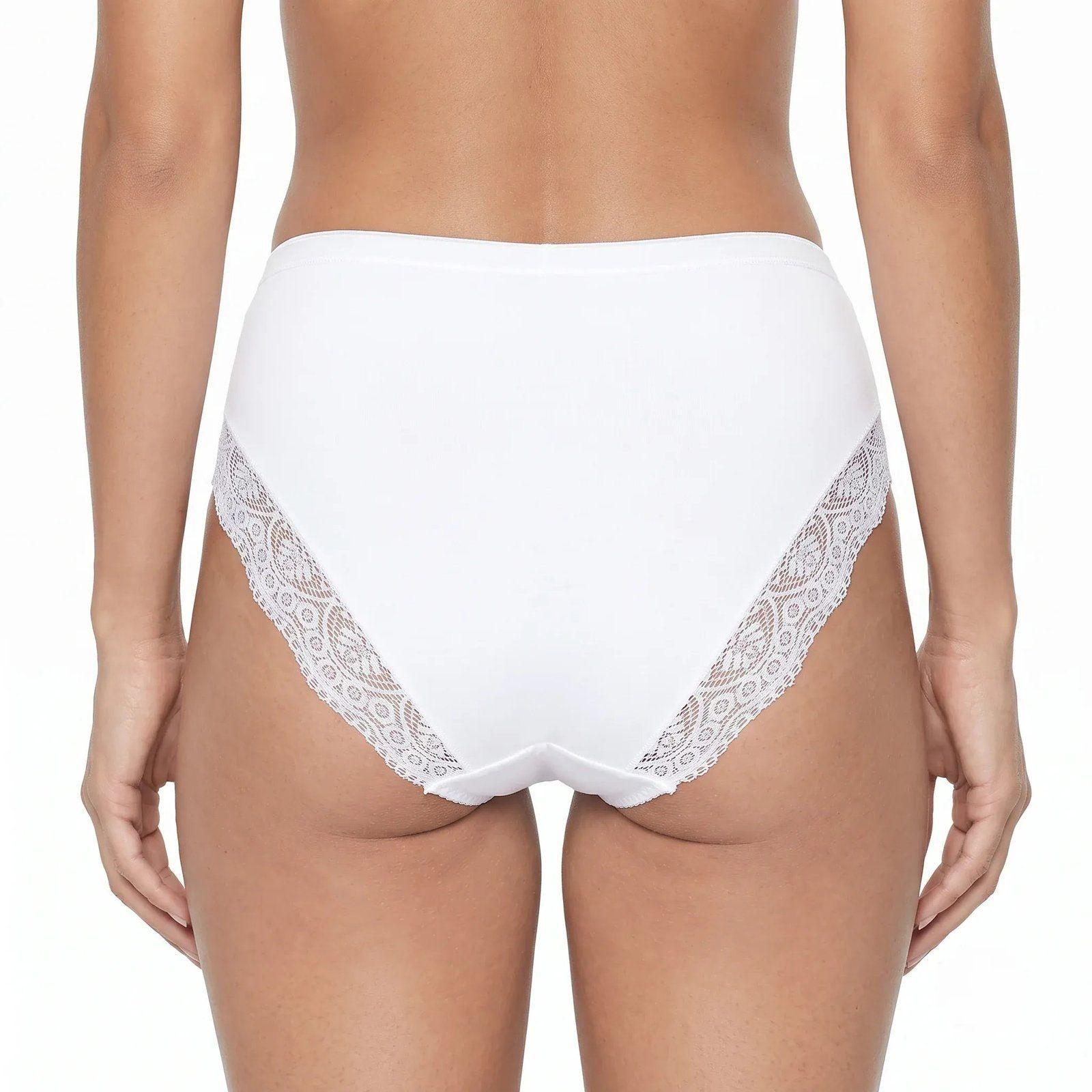 Cuadro Midi Cotton Mujer Lady Genny C-229 Spandex Encaje-1