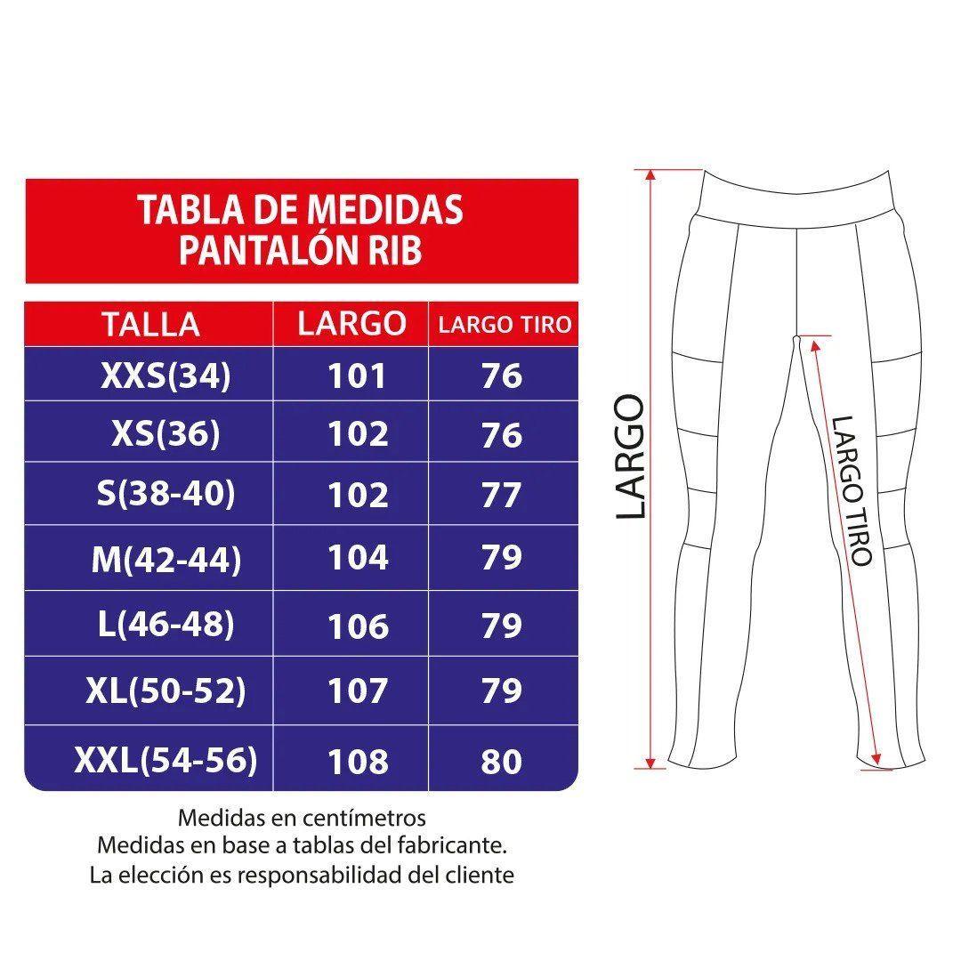 Pantalón Ripholia RIP-881-8 clínico elasticado RIB Negro-2