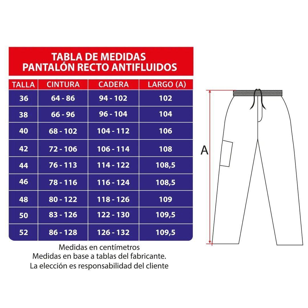 Pantalón Ripholia RIP-799-8 clínico Recto Anti fluidos-2