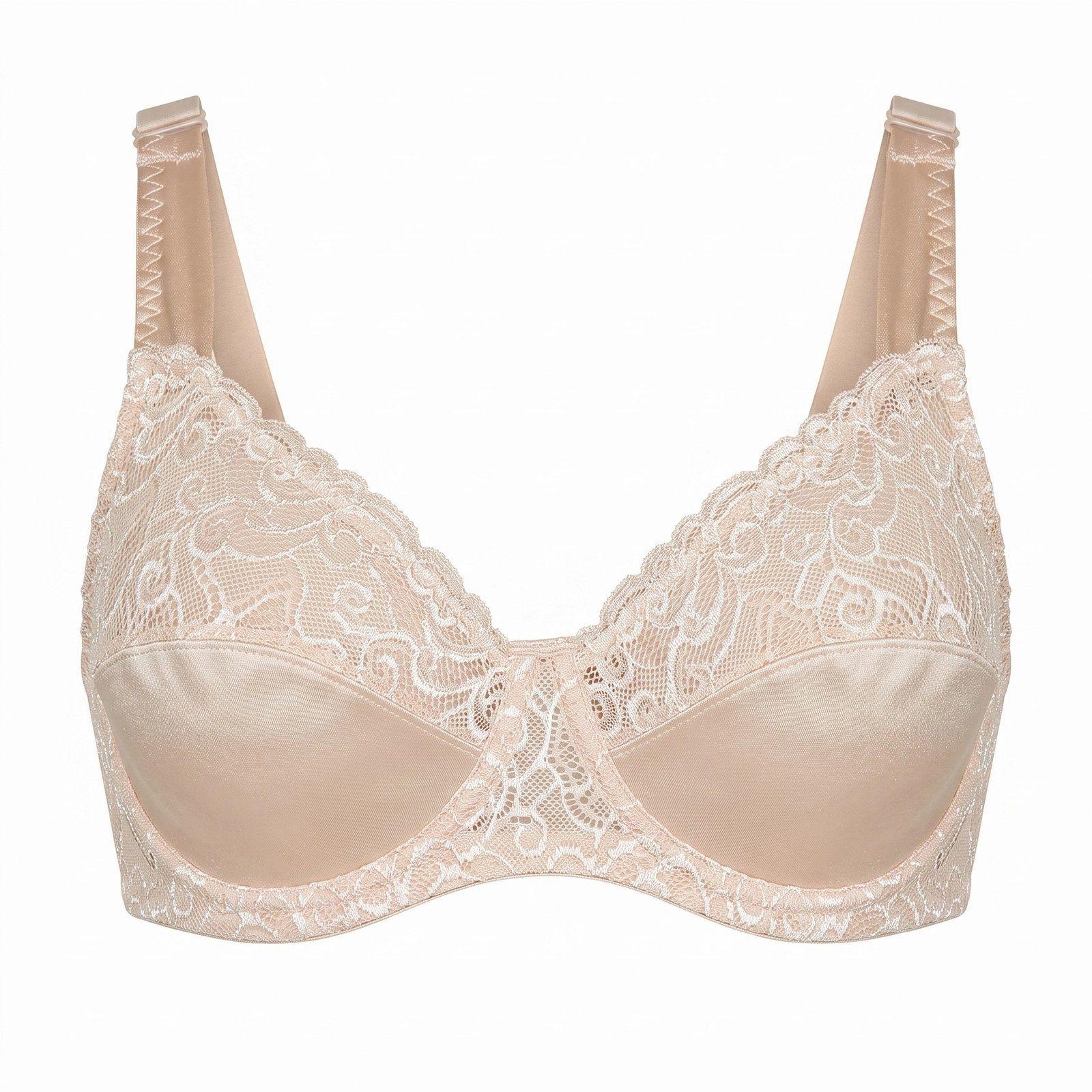 Sostén mujer lady genny s-129b microfibra con encaje-0