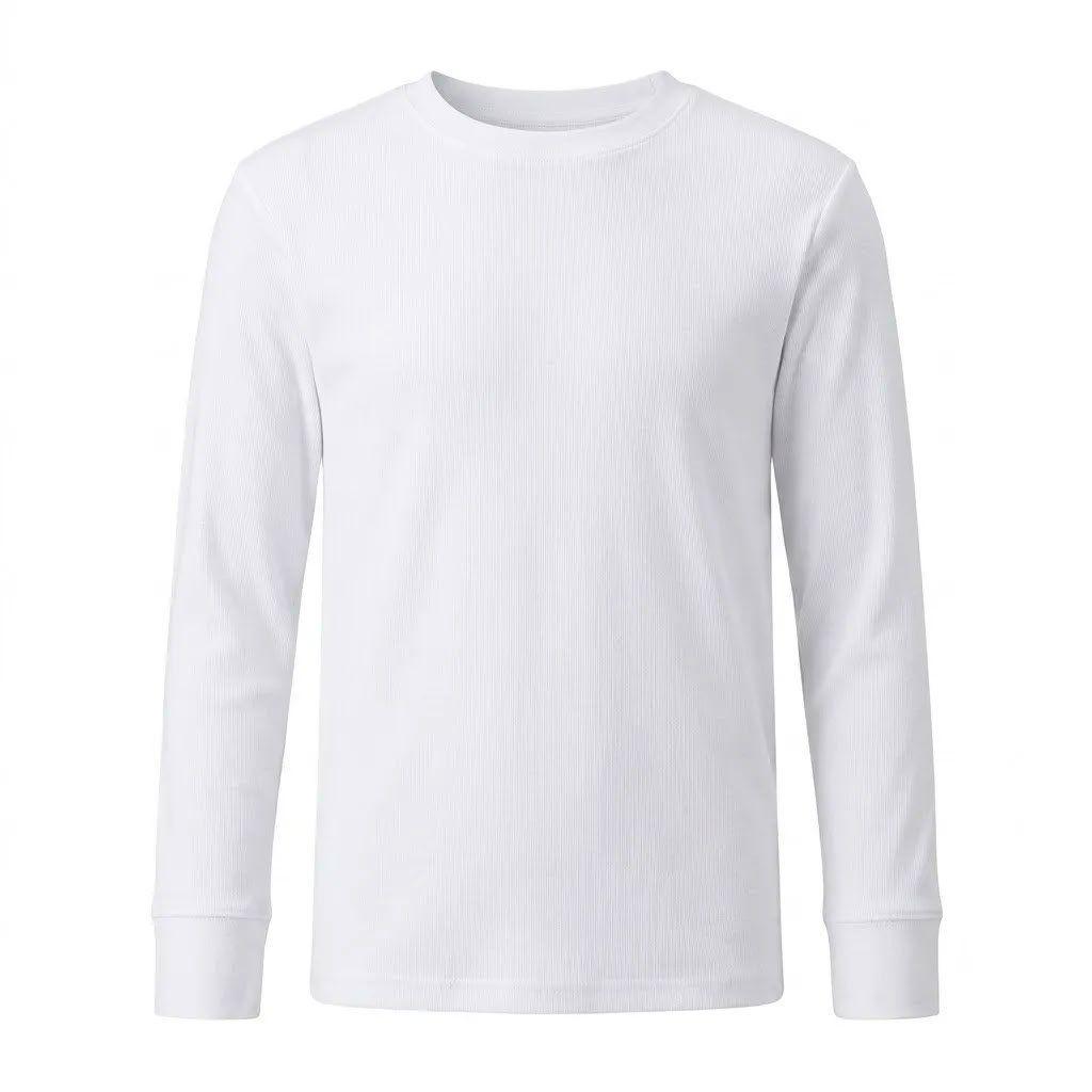 Camiseta cotton Niños  Rochester kids Am-373 manga larga-2