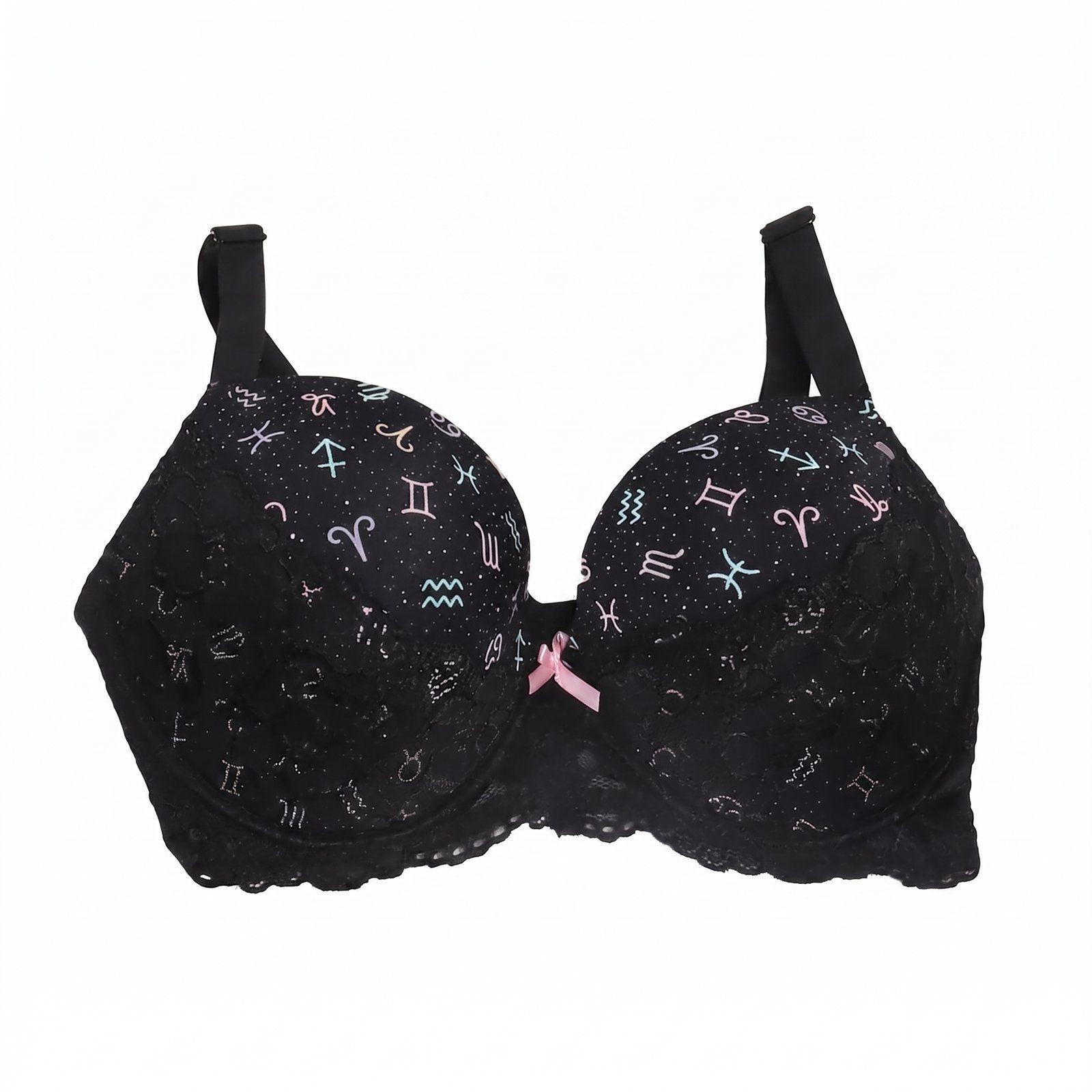 Sostén Microfibra Mujer Lady Genny S-687C Encaje Soft-0