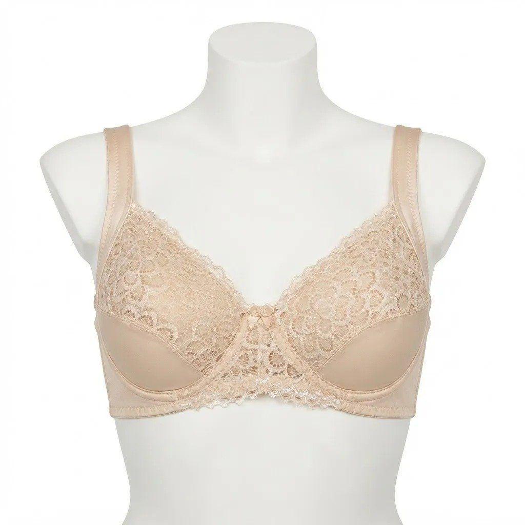 Sostén mujer lady genny s-027c microfibra encaje-0