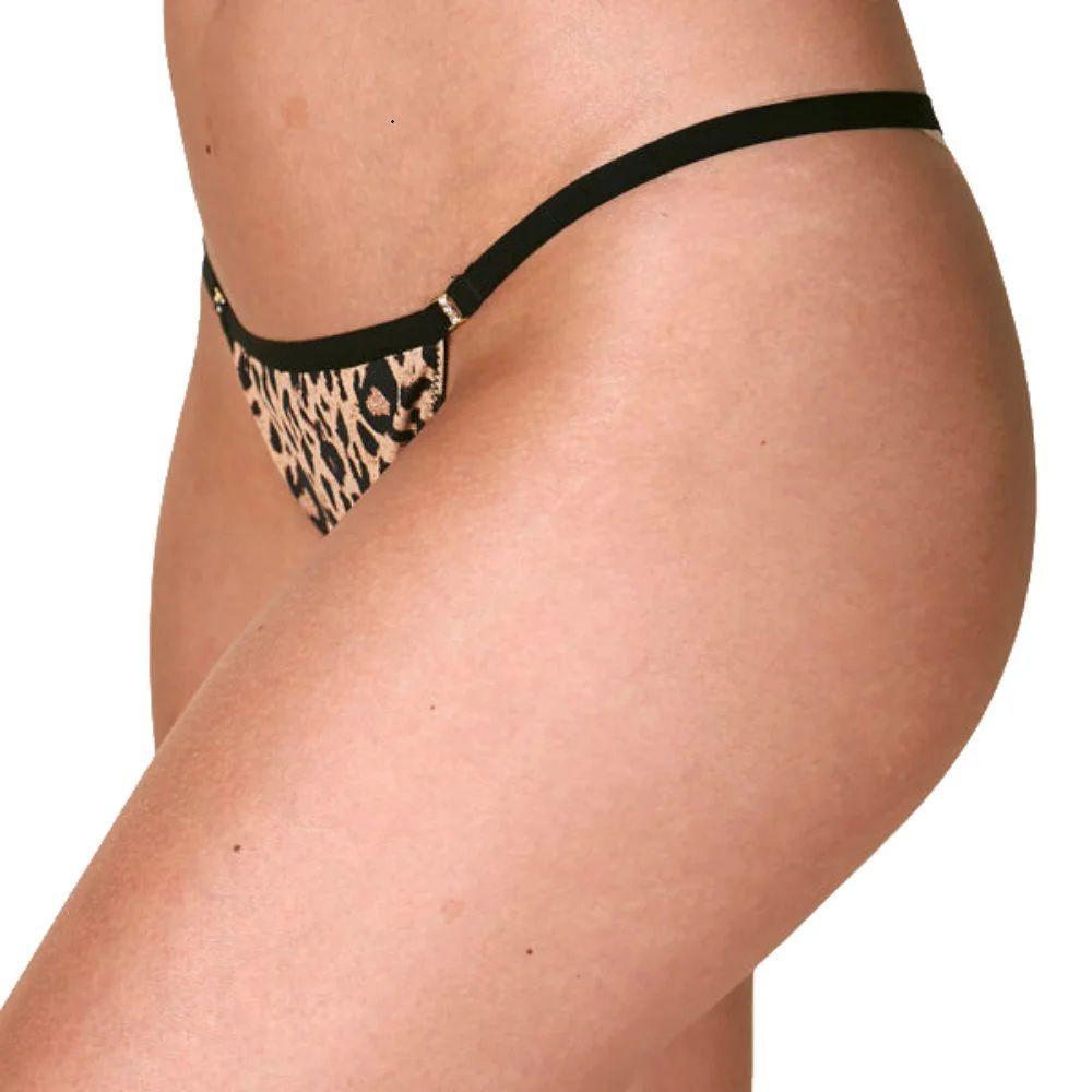 Colaless Tipo Hilo Dental Mujer Lady Genny C-49 - Animal Print Talla L-1