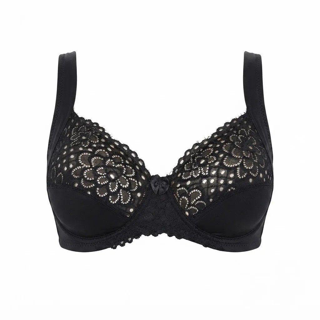 Sostén mujer lady genny s-027b microfibra encaje-0