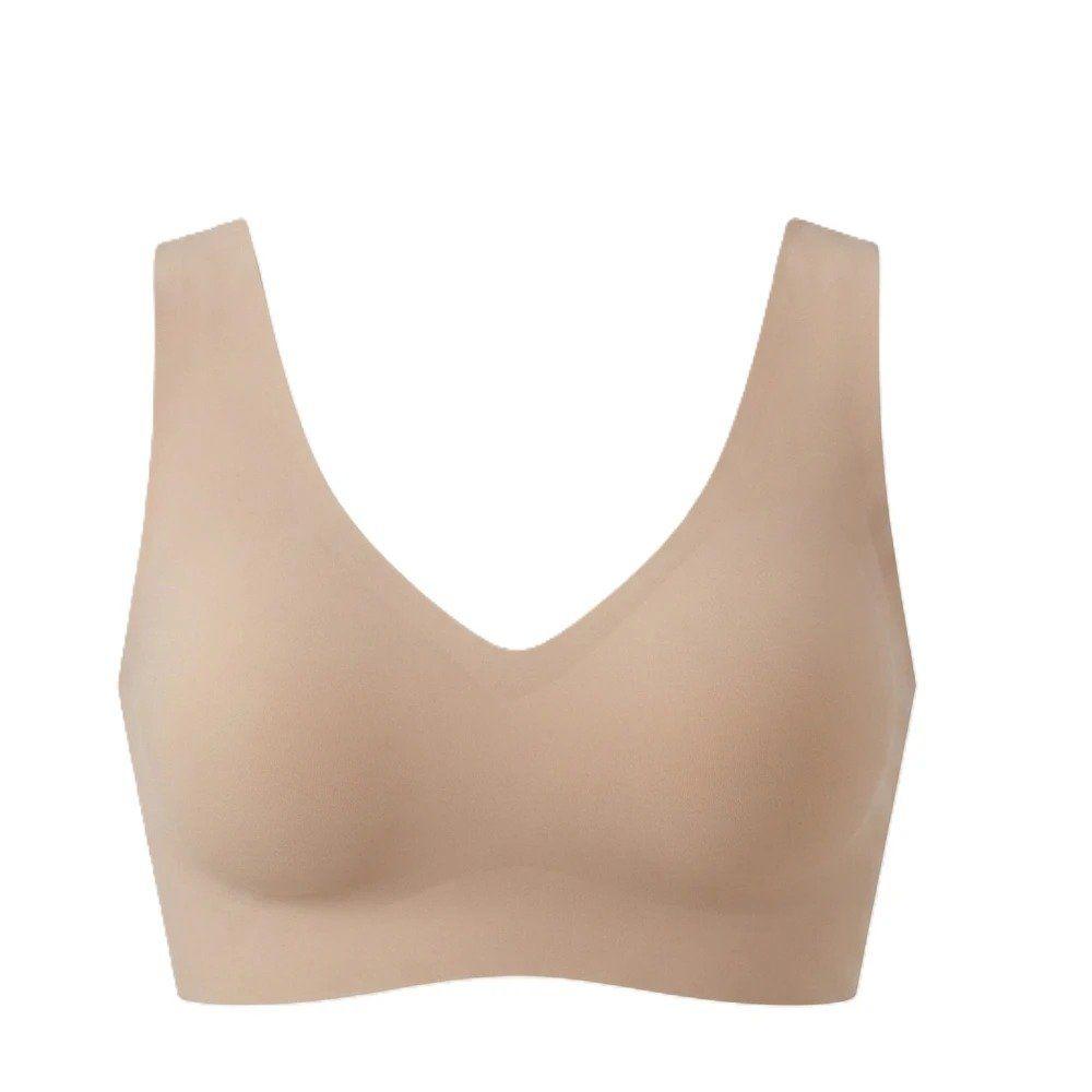 Sostén Invisible Mujer Lady Genny S-393 Microfibra Sin Arco-0