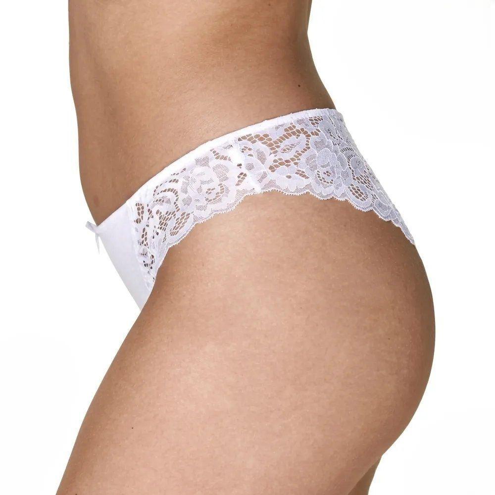 Culotte mujer lady genny C-215 algodón & encaje-1