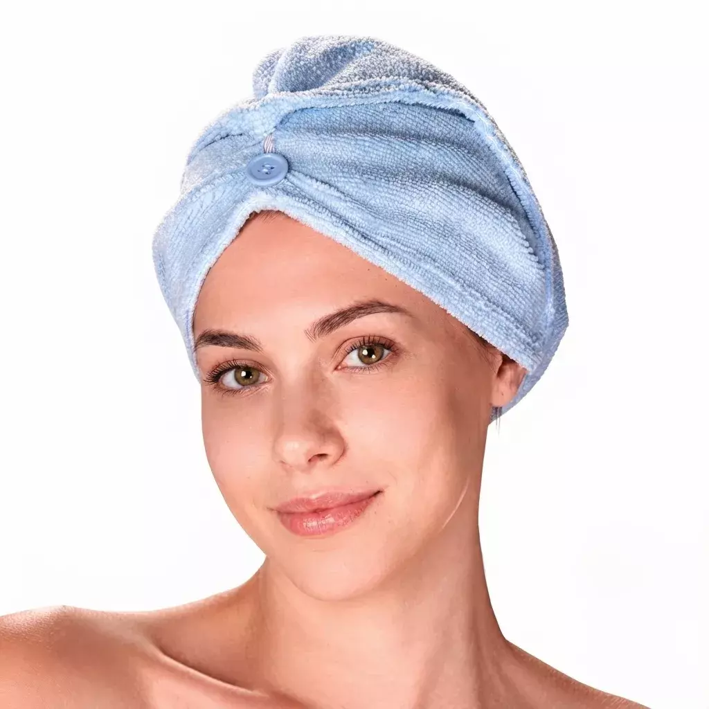 SET TOALLA CABELLO Y GORRO BA O MUJER LADY GENNY A 221-2