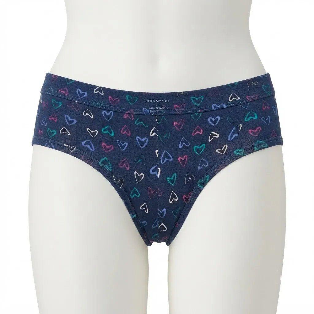 Pantaleta Mujer Lady Genny C-333 Azul Talla L-2