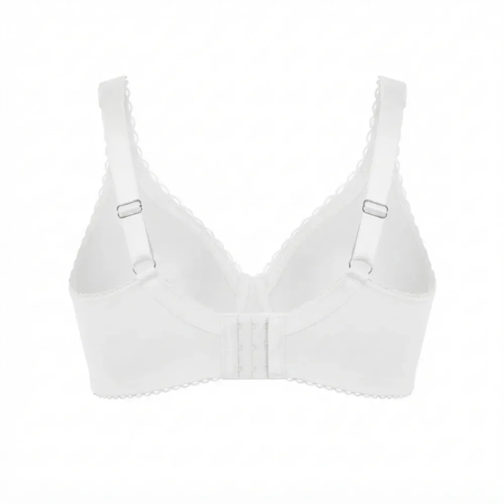Sostén Sin Arco Mujer Lady Genny S-377D Encaje Cómodo-2