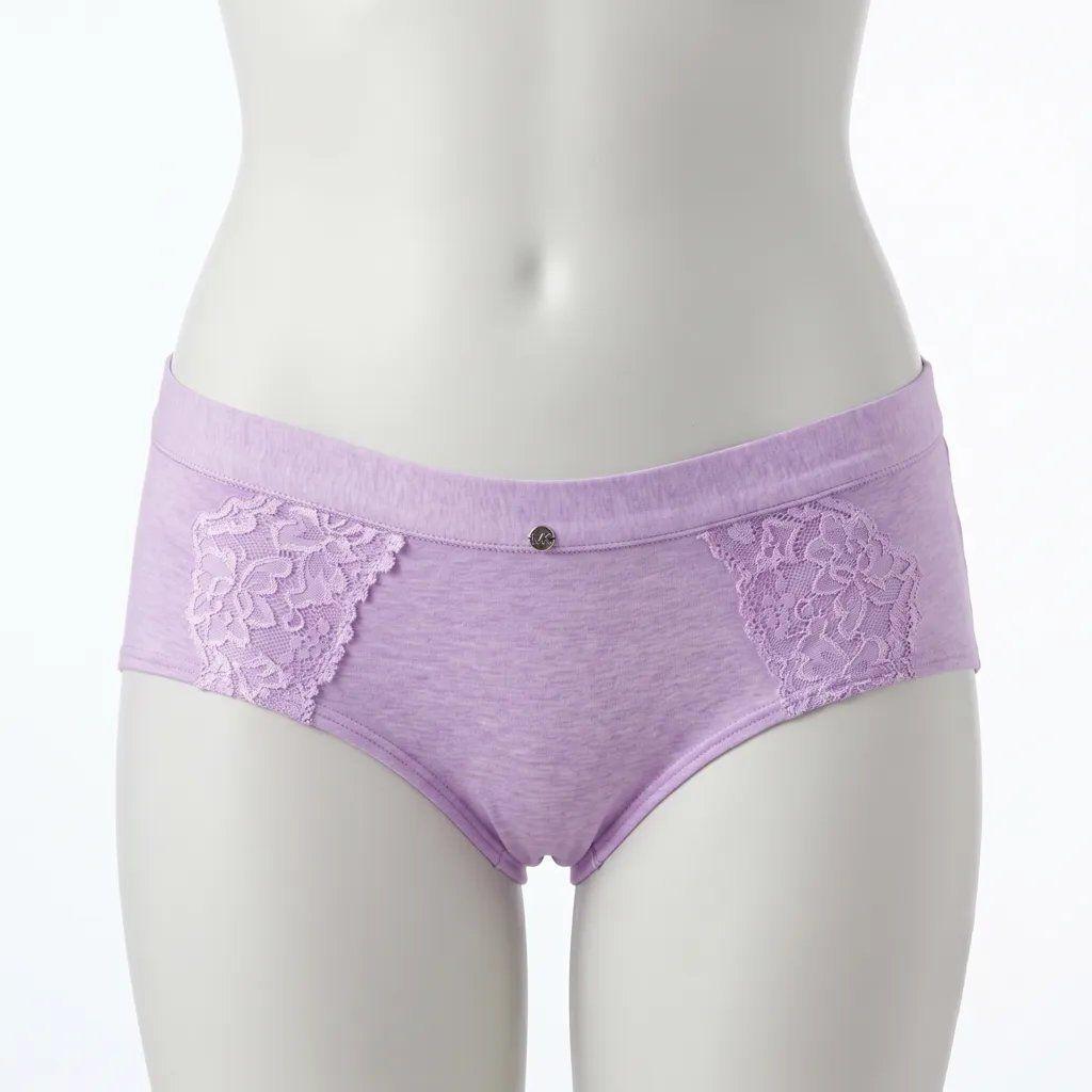 Pantaleta mujer lady genny C-325 algodón spandex melange-0