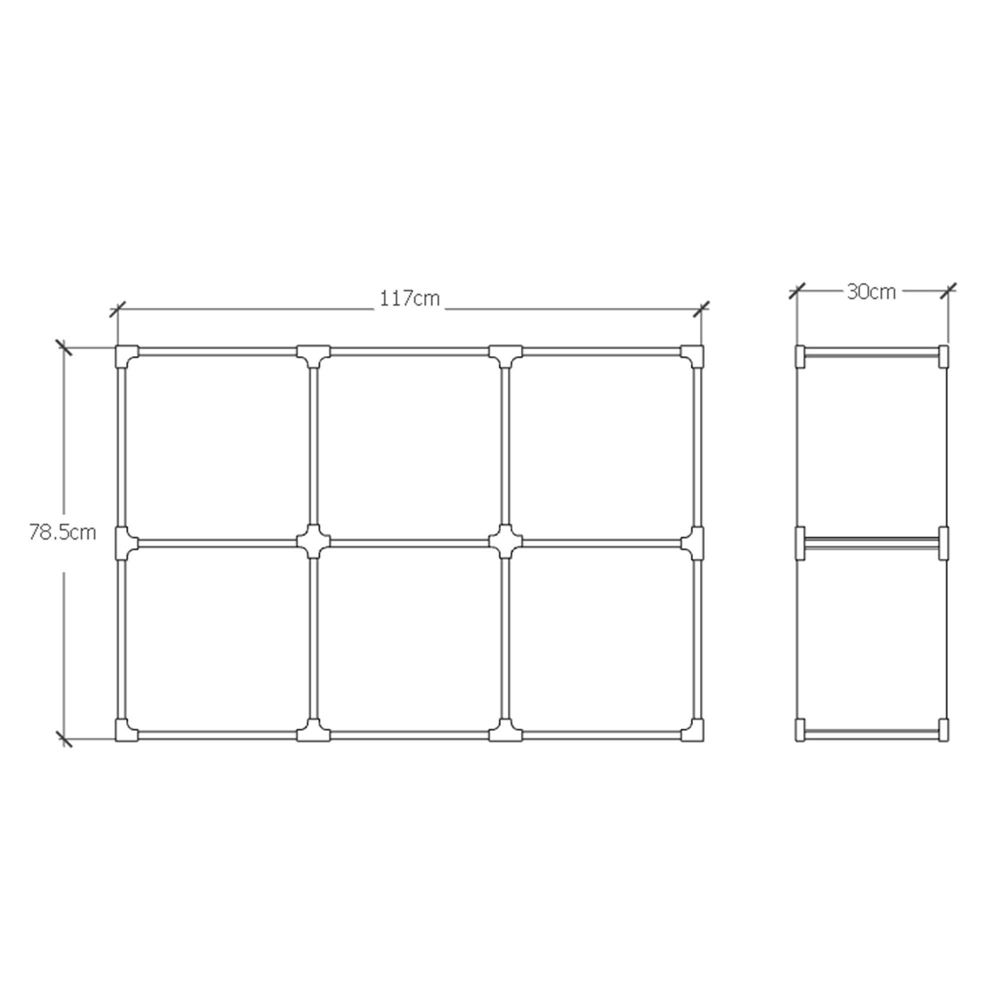 Cubo 2x3 para repisa-3