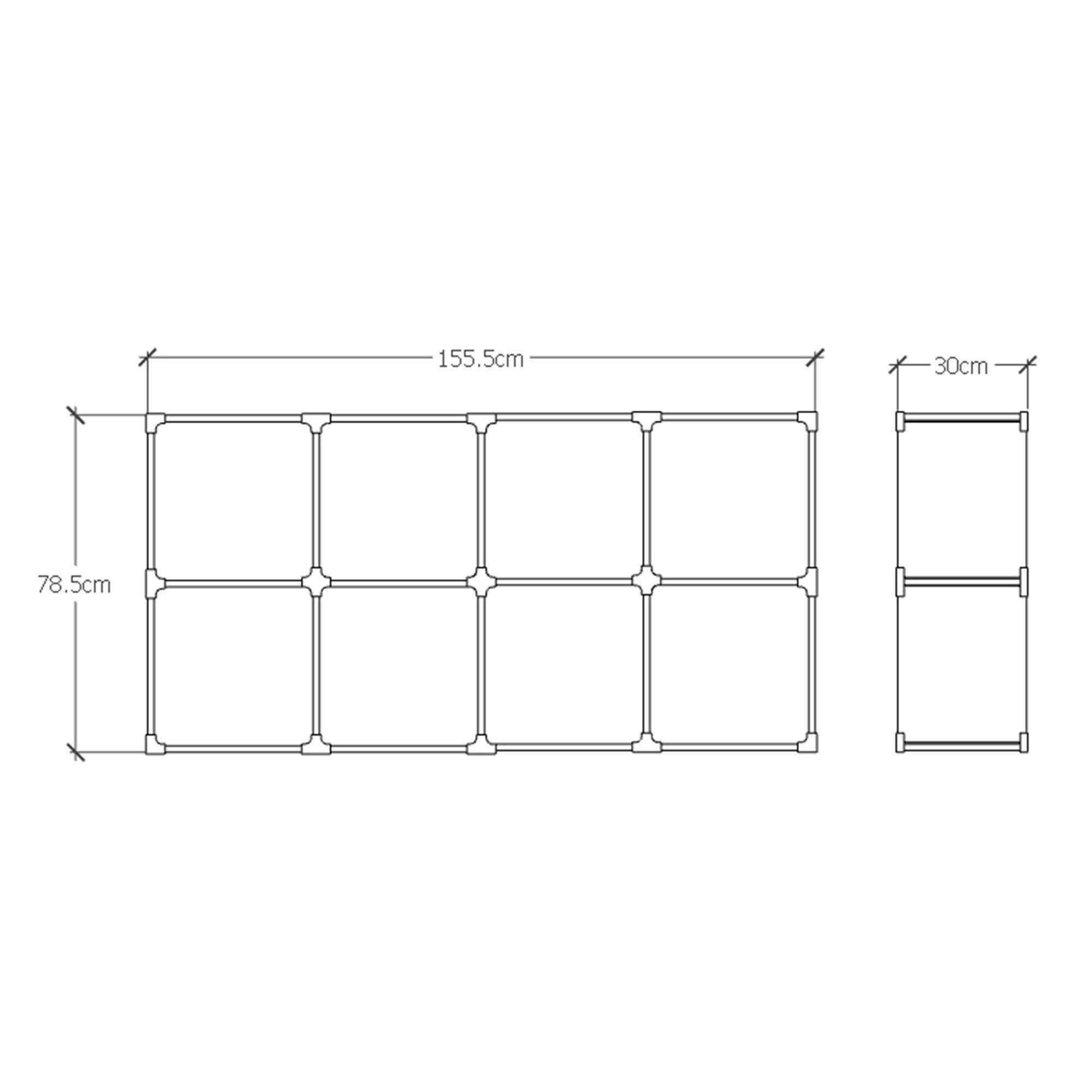 Cubo 2x4 para repisa-3