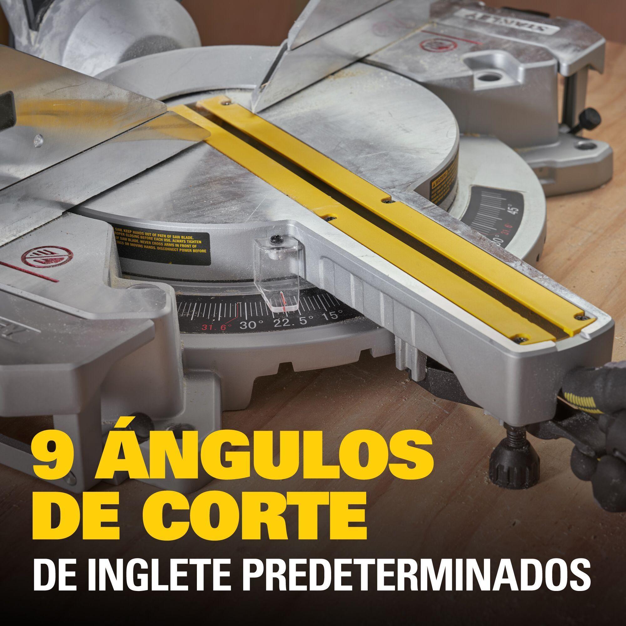 Sierra Ingleteadora Telescópica 10 1800W STANLEY-6