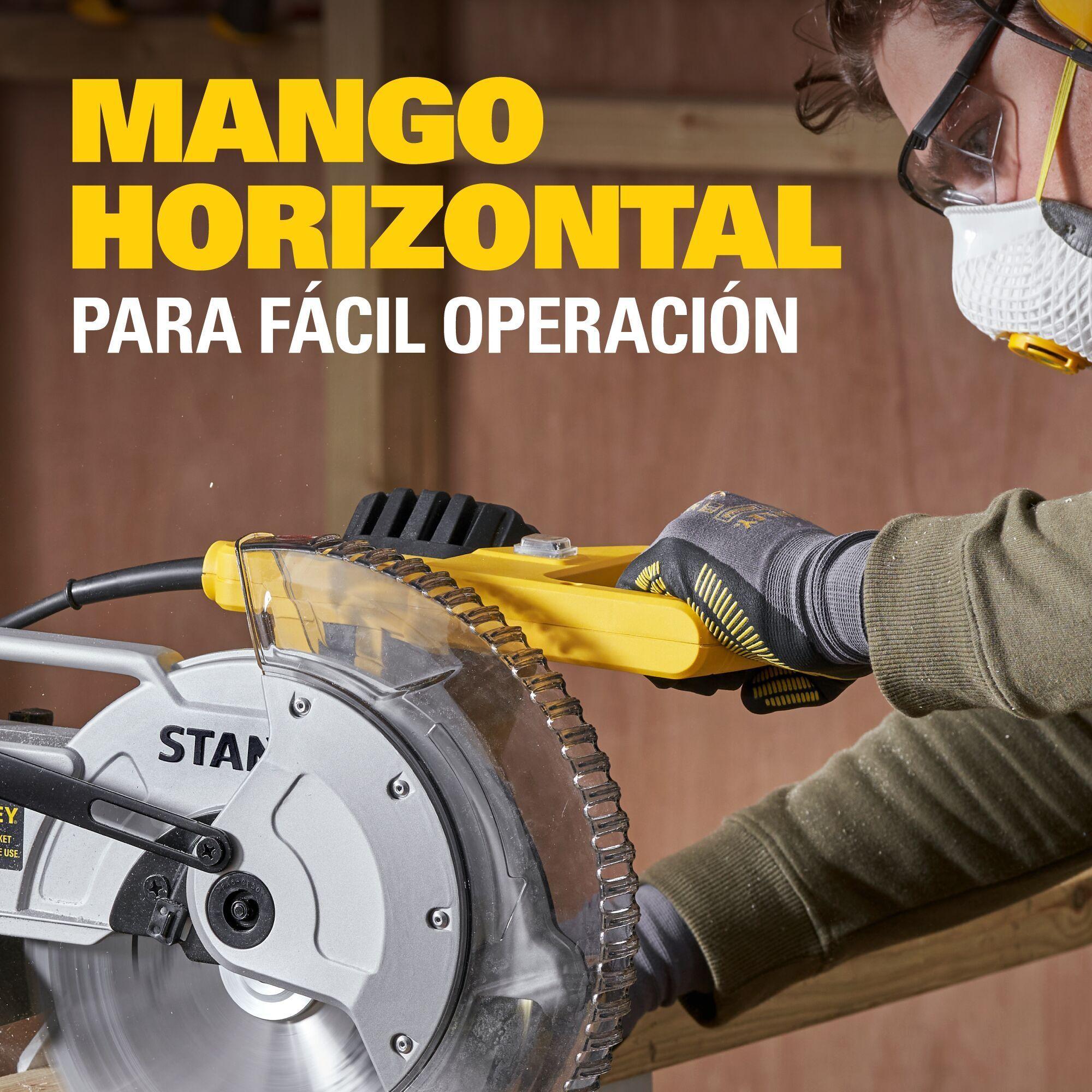 Sierra Ingleteadora Telescópica 10 1800W STANLEY-8