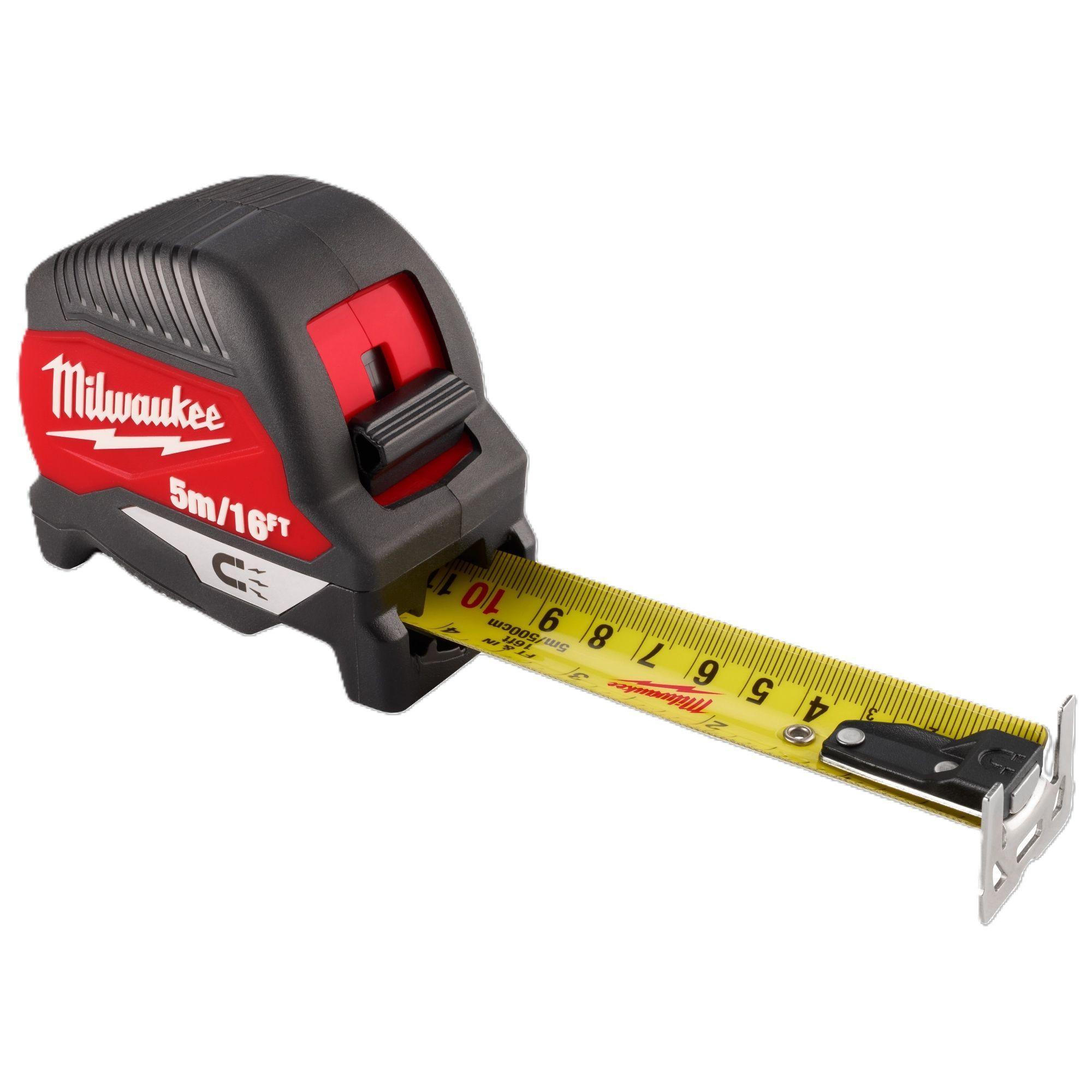 Huincha métrica magnética 5m/16 Milwaukee 48-22-1017M-2