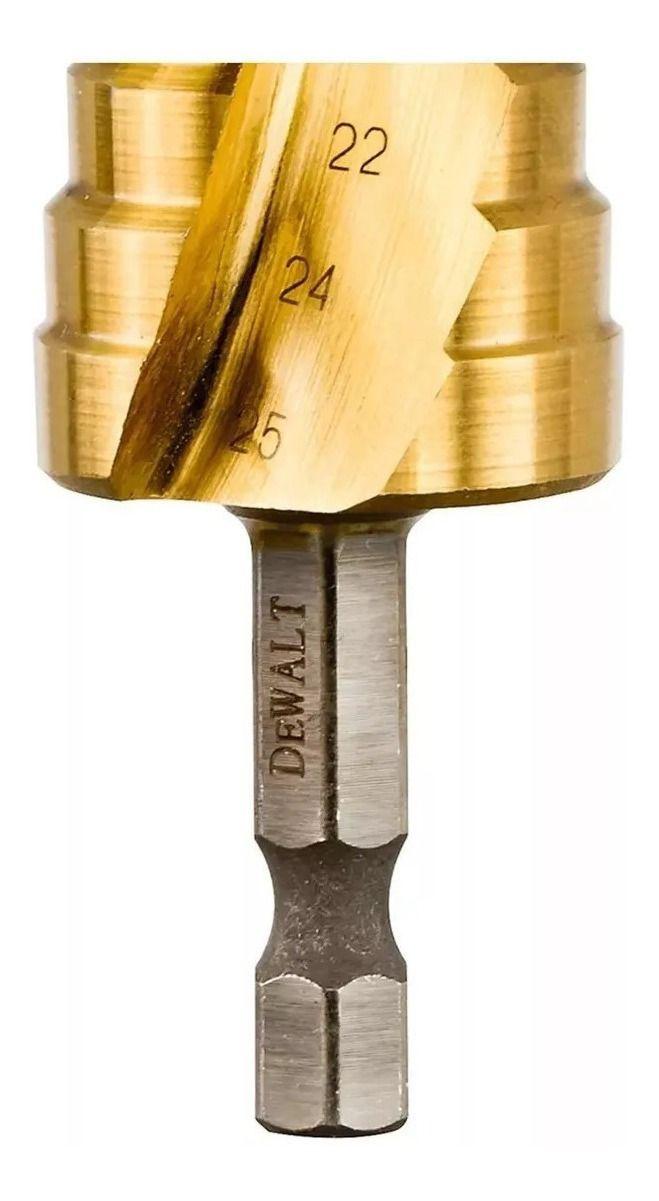 Broca escalonada 14-16-18-20-22-24-25mm DEWALT DT5030-QZ-2