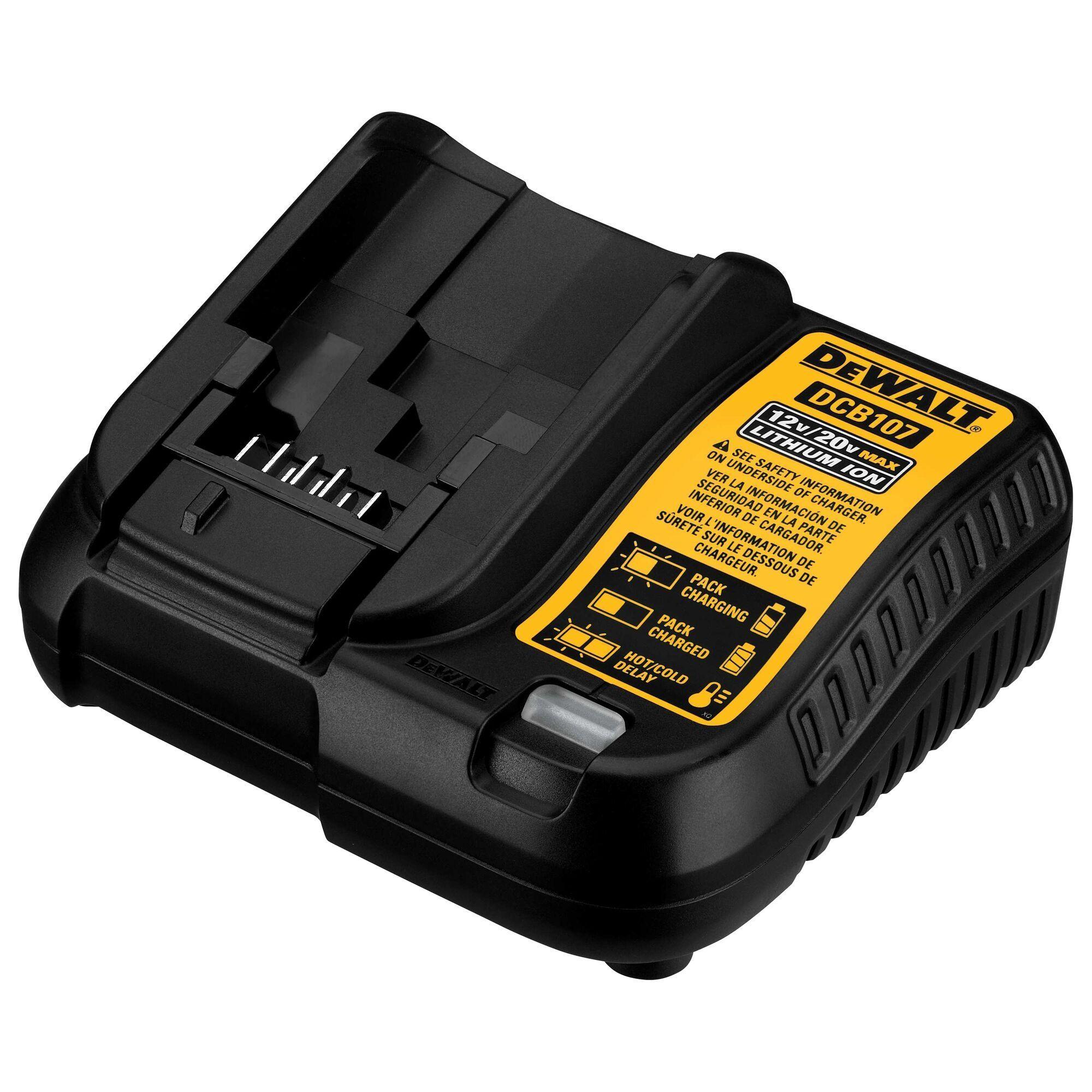 Taladro Percutor atornillador 12V + 2 bat DCD716D2-B2-3